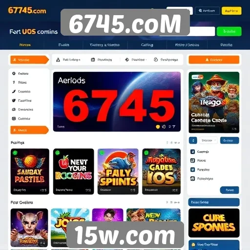 Navegação intuitiva no site 6745.coM atrai jogadores